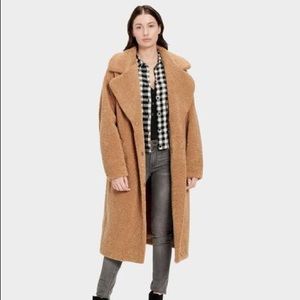 UGG CHARLISSE LONG TEDDY COAT
